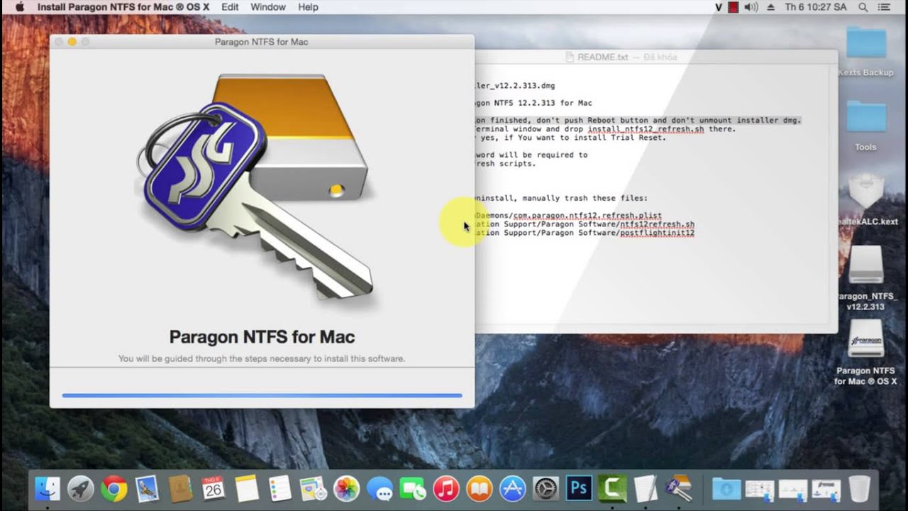 paragon for mac install